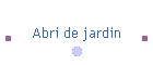 Abri de jardin